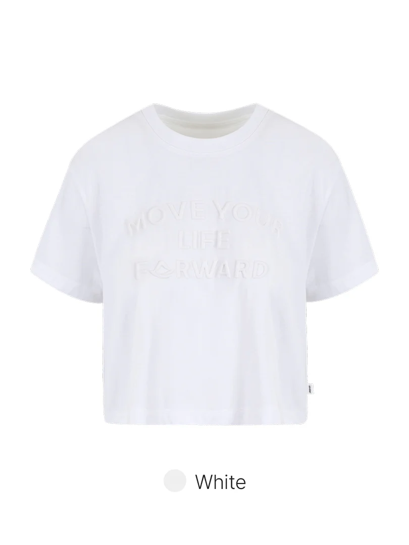 Airessential Move Your Life Forward Cropped Short Sleeve - Image 7