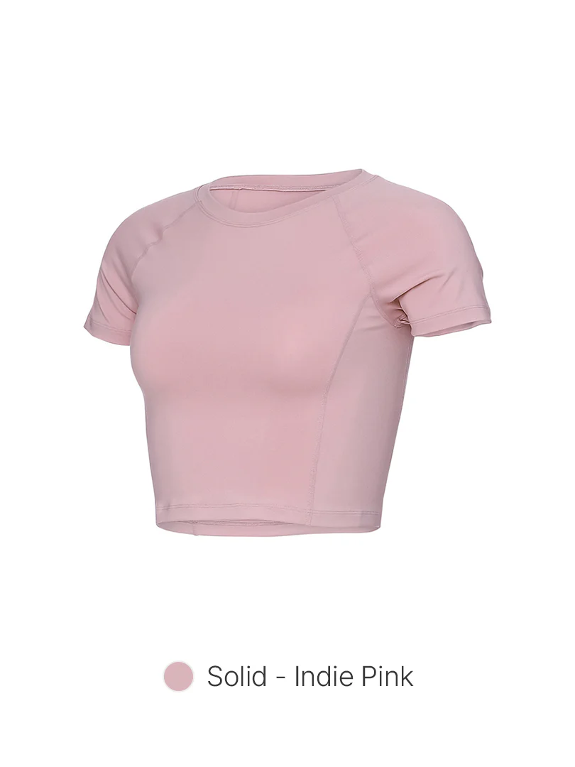 Airtouch Pace Cropped Short Sleeve - Image 10