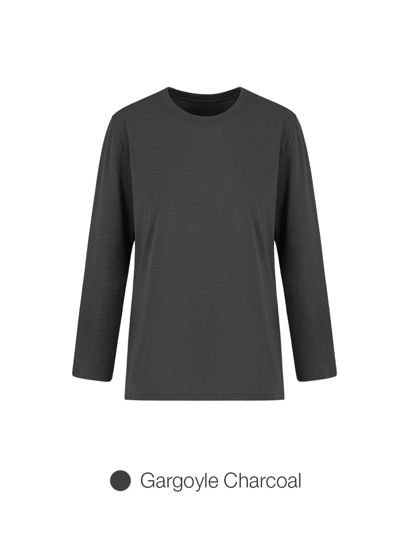 Airy Fit Oversized Fit Long Sleeve - Image 10