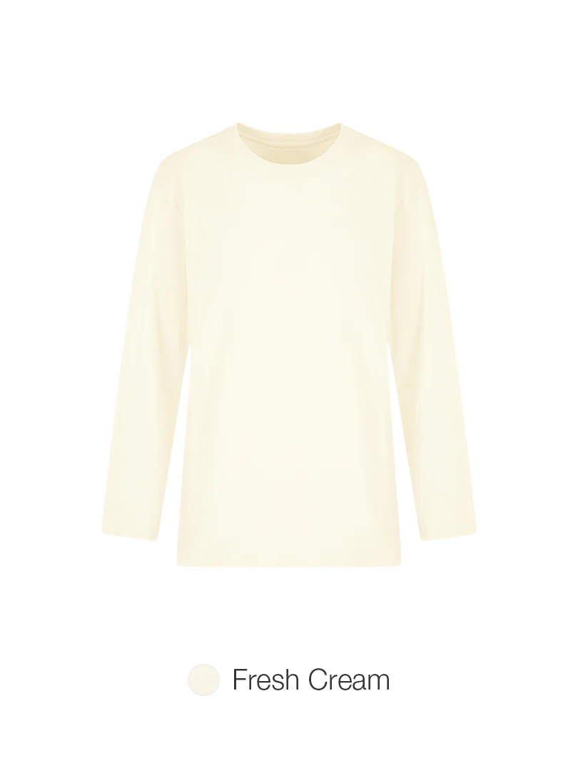 Airy Fit Oversized Fit Long Sleeve - Image 13