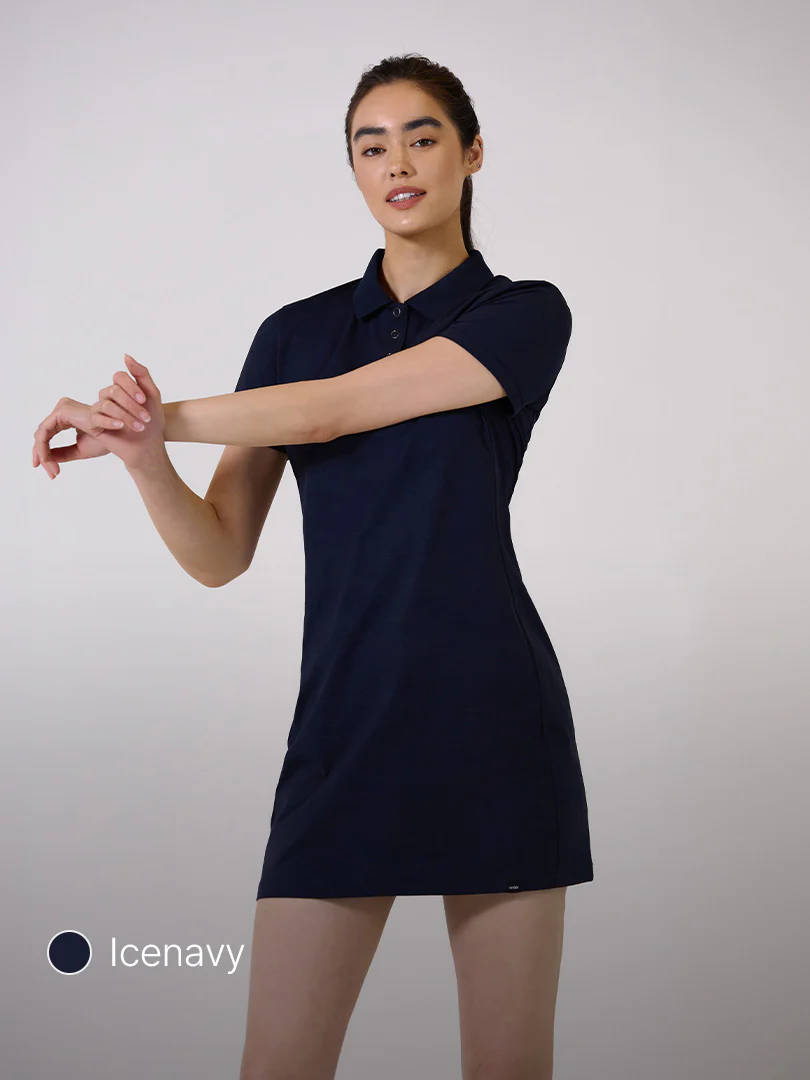 Airy Fit Polo Dress - Image 3
