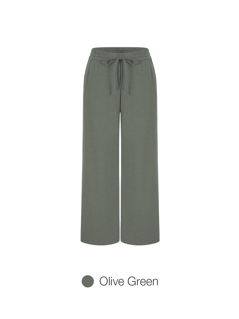 Airy Fit Wide Pants - Image 10