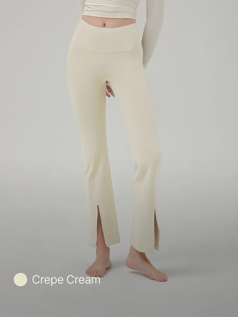 Airywin Front Slit Flare Leggings - Image 8