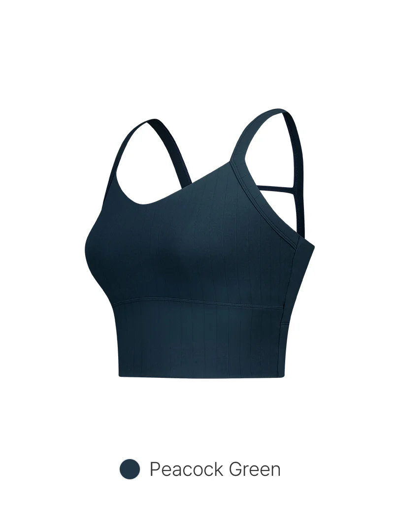 Airywin Pinstripe Longline Bra - Image 5