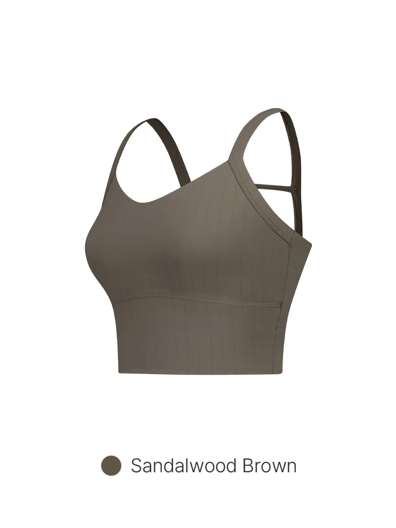 Airywin Pinstripe Longline Bra - Image 8