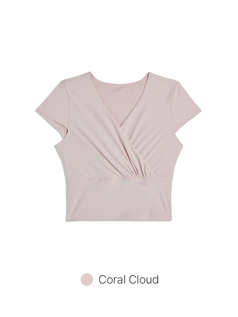 Be-Free Cap Sleeve Wrap Longline Bra - Image 6
