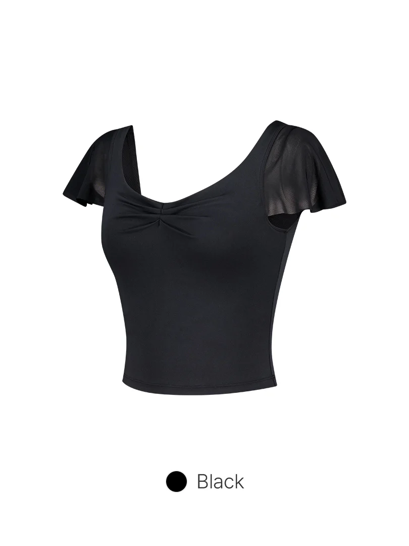 Be-Free Ruffle Ruched Longline Bra - Image 8