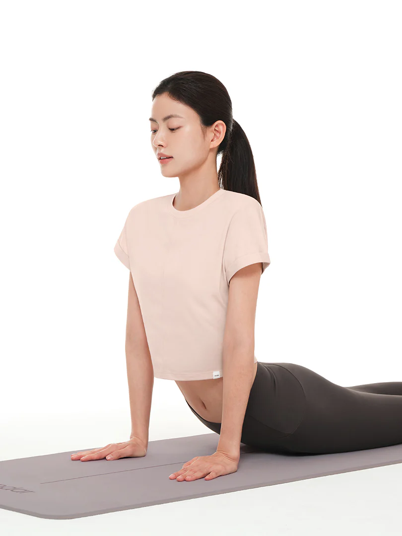 Cotton Roll-Up Short Sleeve Cover-Up - Image 2