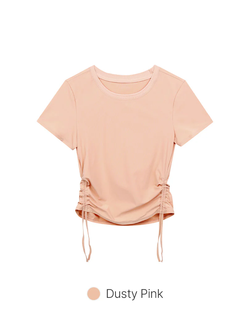 Drawstring Side Short Sleeve - Image 6