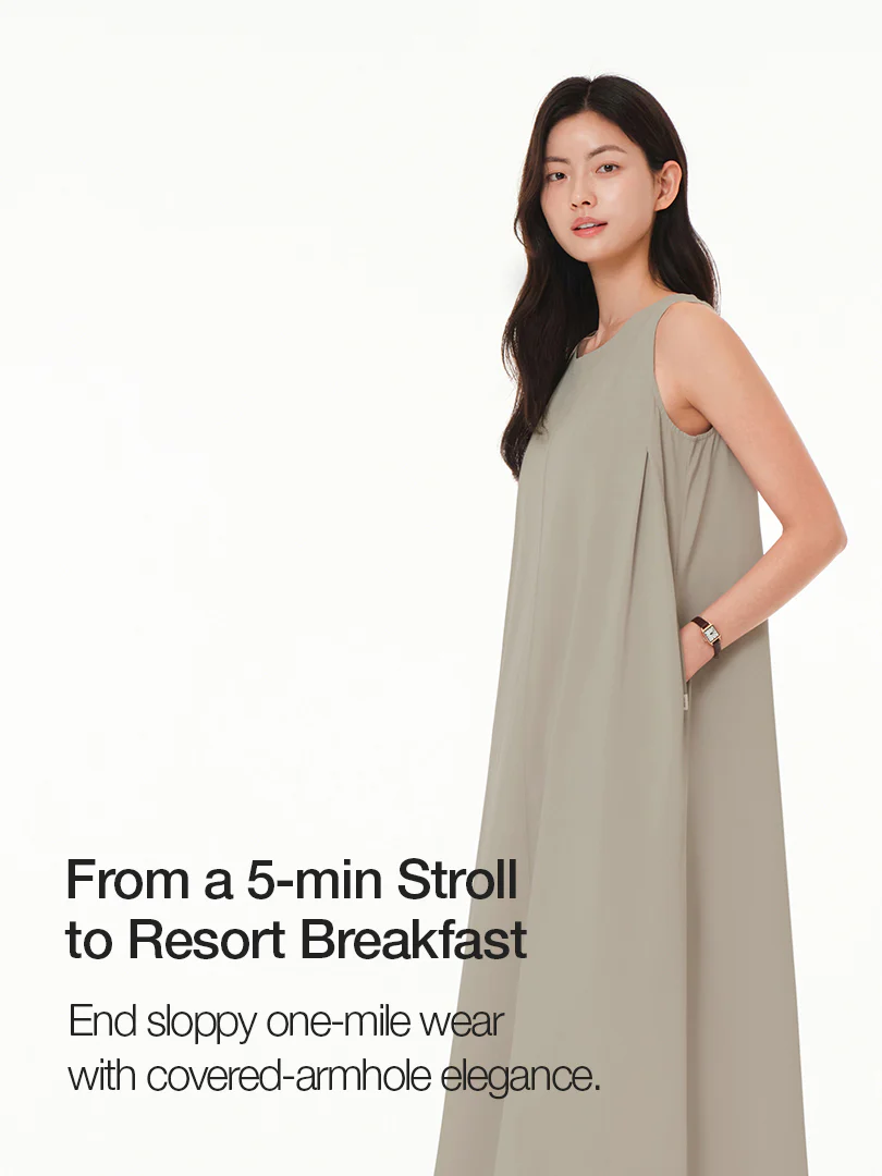 freshmove Sleeveless Maxi Dress - Image 5