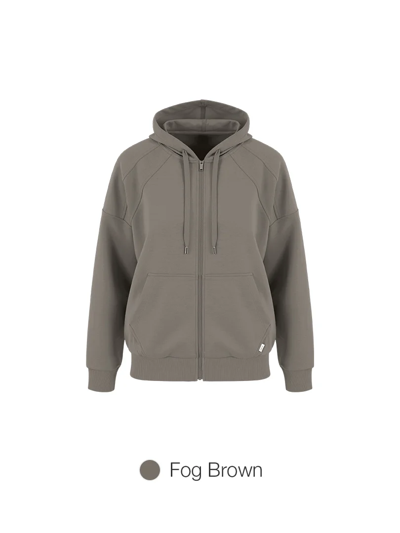Mildmooth Oversized Full-Zip Hoodie - Image 5