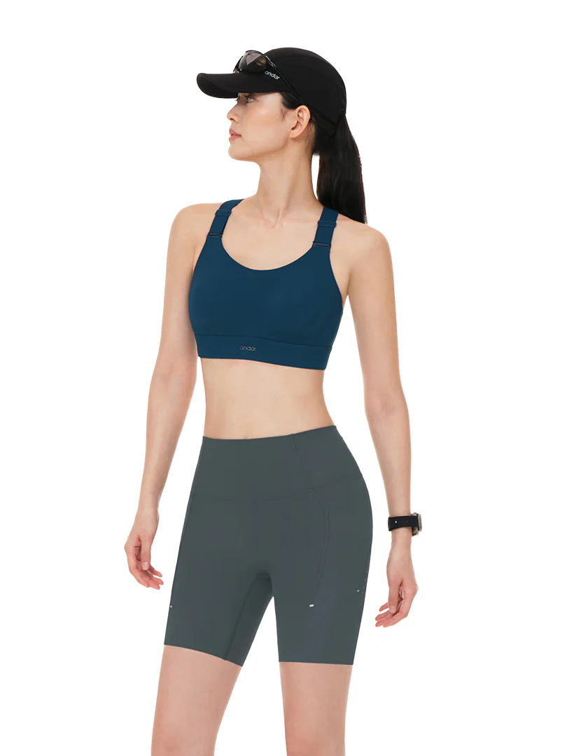 Running High Support Bra (Molded Cup, Hook & Eye) - Image 2