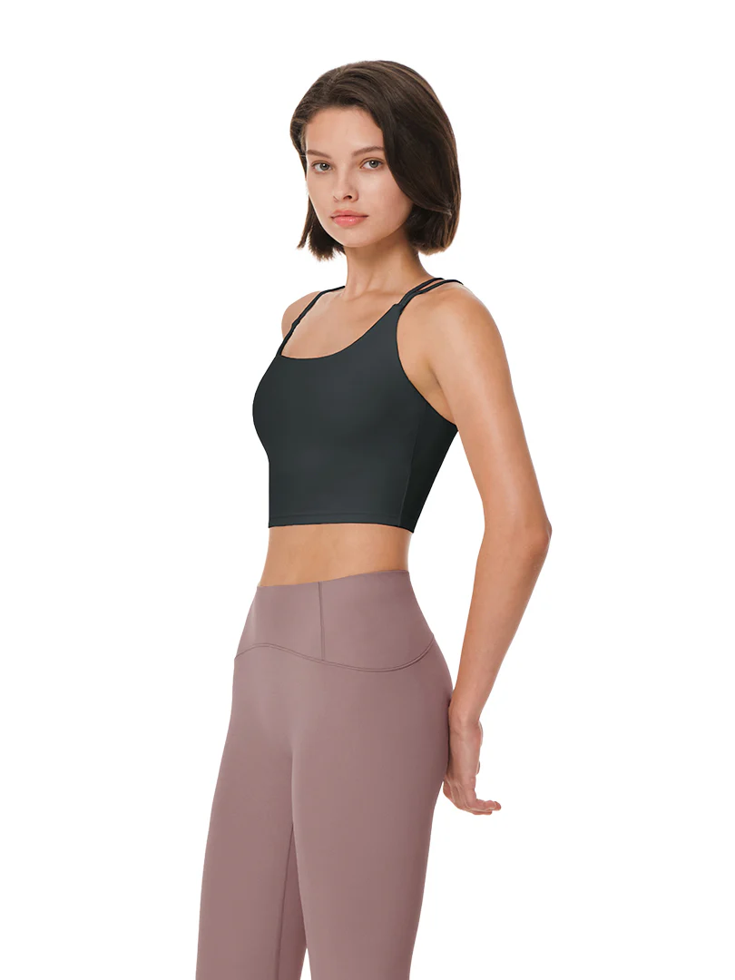 Softension Cross Back Longline Bra