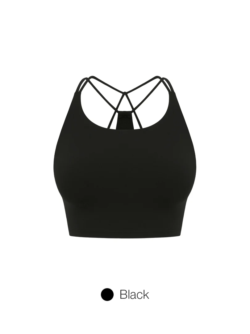 Softension Cross Back Longline Bra - Image 5