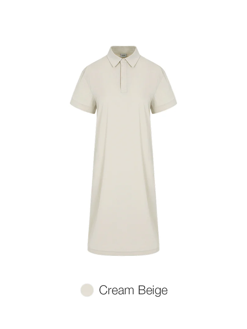 Woven Breeze Polo Neck Maxi Dress - Image 4